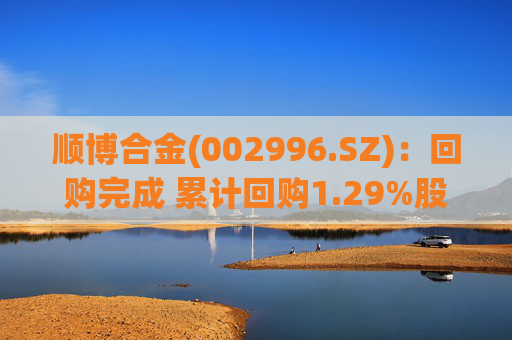 顺博合金(002996.SZ)：回购完成 累计回购1.29%股份  第1张