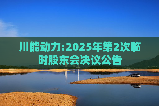 川能动力:2025年第2次临时股东会决议公告