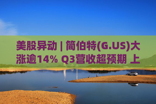 美股异动 | 简伯特(G.US)大涨逾14% Q3营收超预期 上调2025财年销售额指引