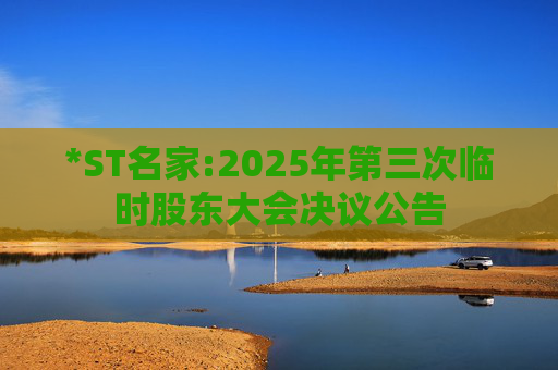 *ST名家:2025年第三次临时股东大会决议公告