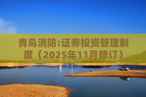 青鸟消防:证券投资管理制度（2025年11月修订）