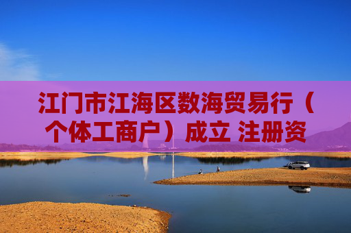 江门市江海区数海贸易行（个体工商户）成立 注册资本2万人民币  第1张