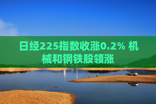 日经225指数收涨0.2% 机械和钢铁股领涨