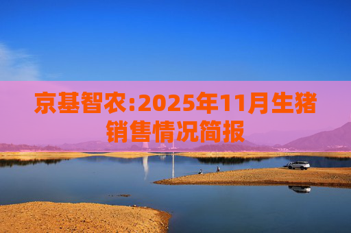 京基智农:2025年11月生猪销售情况简报
