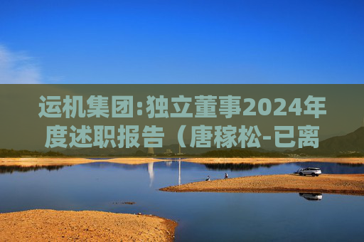 运机集团:独立董事2024年度述职报告（唐稼松-已离任）  第1张