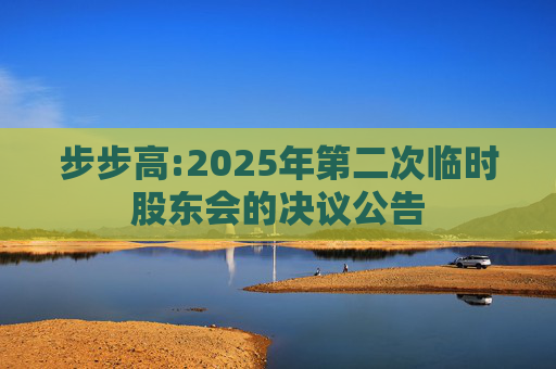 步步高:2025年第二次临时股东会的决议公告