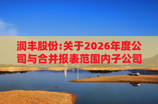 润丰股份:关于2026年度公司与合并报表范围内子公司相互担保的公告