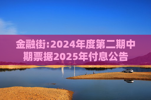 金融街:2024年度第二期中期票据2025年付息公告