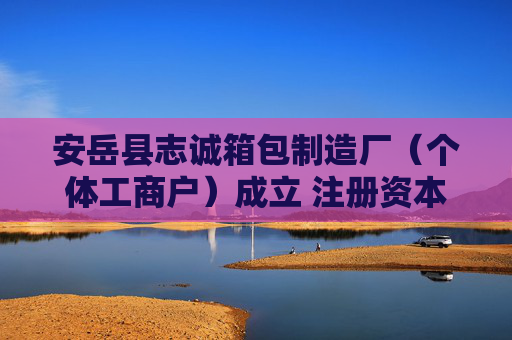 安岳县志诚箱包制造厂（个体工商户）成立 注册资本50万人民币