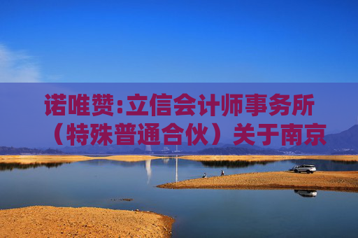 诺唯赞:立信会计师事务所（特殊普通合伙）关于南京诺唯赞生物科技股份有限公司2024年度非经营性资金占用及其他关联资金往来情况的专项报告