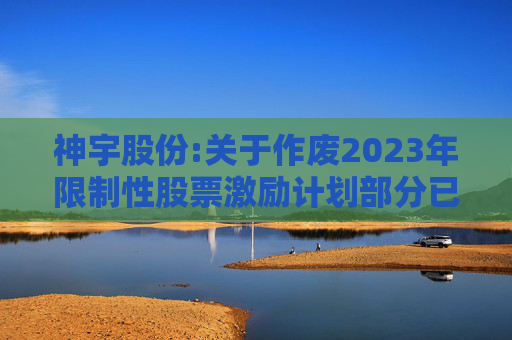 神宇股份:关于作废2023年限制性股票激励计划部分已授予但尚未归属限制性股票的公告