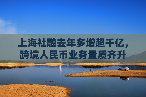 上海社融去年多增超千亿，跨境人民币业务量质齐升