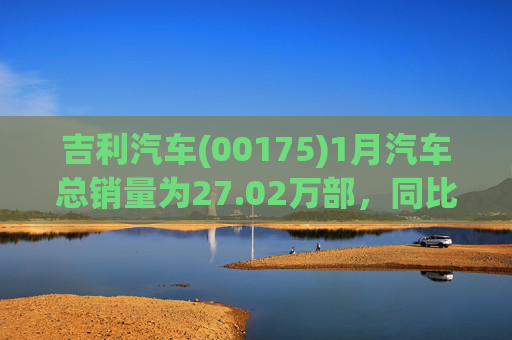 吉利汽车(00175)1月汽车总销量为27.02万部，同比增长约1%