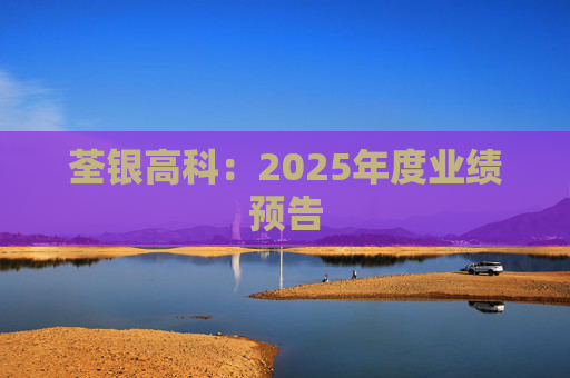 荃银高科：2025年度业绩预告