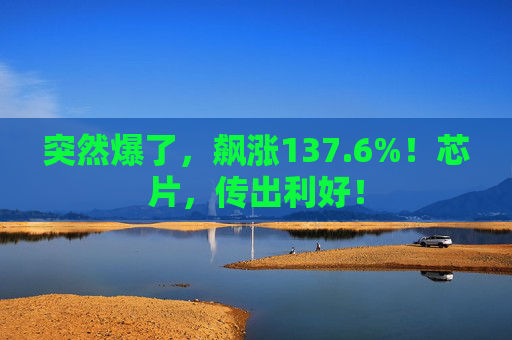 突然爆了，飙涨137.6%！芯片，传出利好！