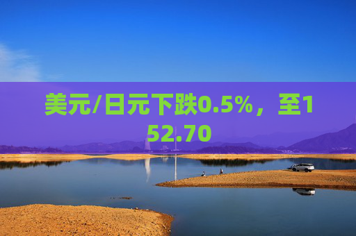 美元/日元下跌0.5%，至152.70