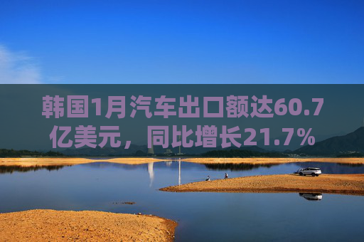 韩国1月汽车出口额达60.7亿美元，同比增长21.7%