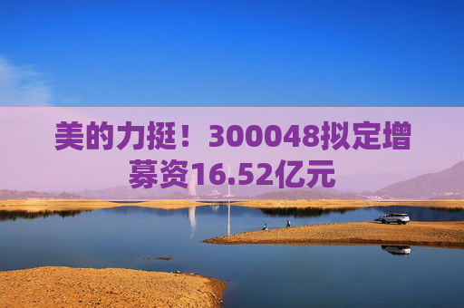 美的力挺！300048拟定增募资16.52亿元