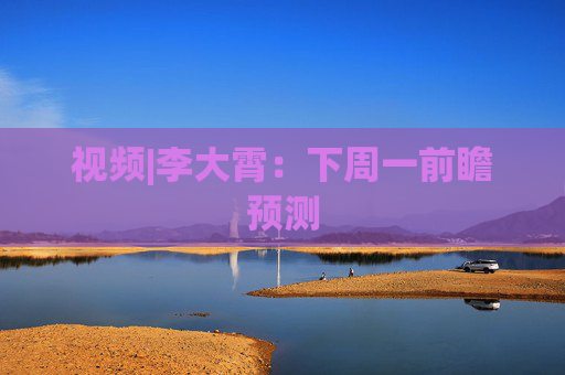 视频|李大霄：下周一前瞻预测