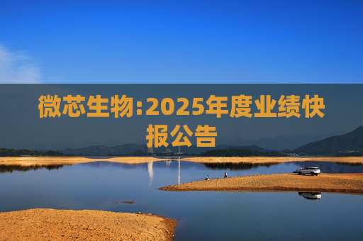 微芯生物:2025年度业绩快报公告  第1张