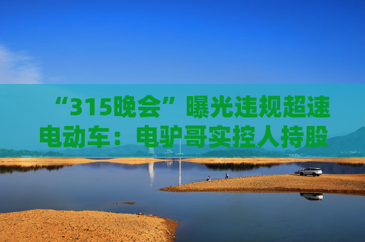 “315晚会”曝光违规超速电动车：电驴哥实控人持股公司经营异常，黑骑士去年变更股东  第1张