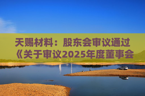 天赐材料：股东会审议通过《关于审议2025年度董事会工作报告的议案》等多项议案