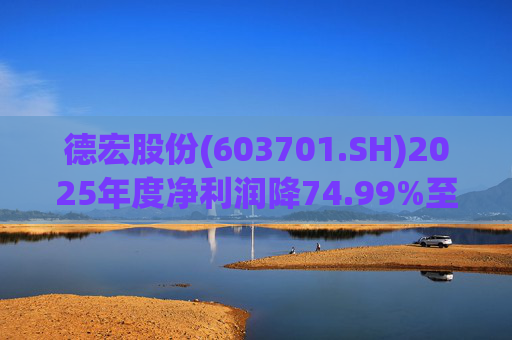德宏股份(603701.SH)2025年度净利润降74.99%至1153.69万元