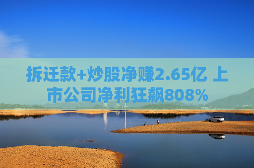 拆迁款+炒股净赚2.65亿 上市公司净利狂飙808%  第1张