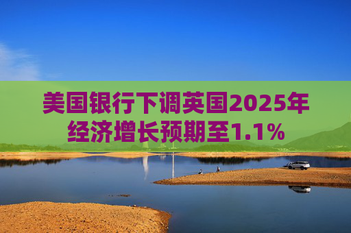美国银行下调英国2025年经济增长预期至1.1%  第1张