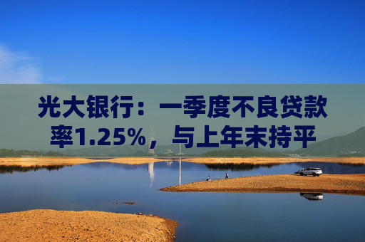 光大银行:一季度不良贷款率1.25%,与上年末持平