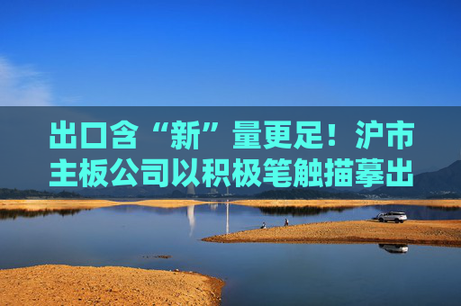 出口含“新”量更足！沪市主板公司以积极笔触描摹出中国经济大格局的稳健形制