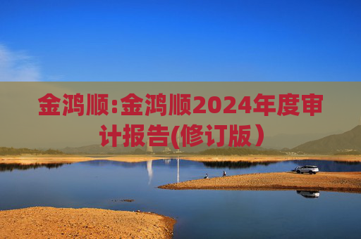 金鸿顺:金鸿顺2024年度审计报告(修订版）