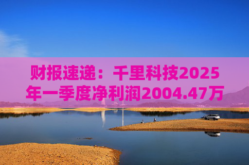 财报速递：千里科技2025年一季度净利润2004.47万元