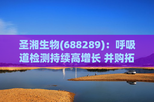 圣湘生物(688289)：呼吸道检测持续高增长 并购拓展成长边界  第1张