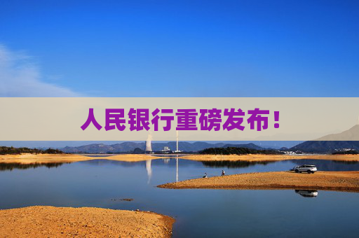 人民银行重磅发布！