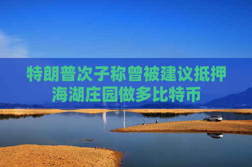 特朗普次子称曾被建议抵押海湖庄园做多比特币