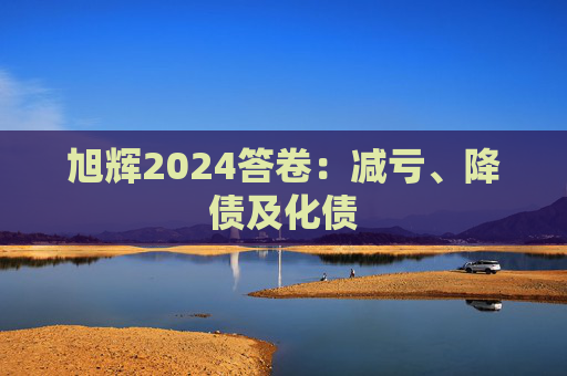 旭辉2024答卷：减亏、降债及化债  第1张