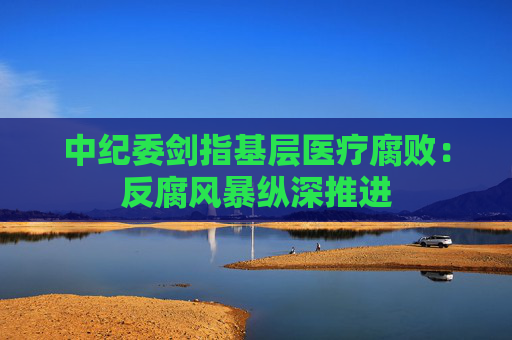 中纪委剑指基层医疗腐败：反腐风暴纵深推进