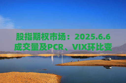 股指期权市场：2025.6.6成交量及PCR、VIX环比变动情况