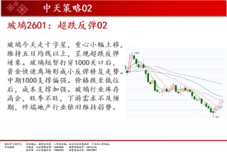 中天期货:玻璃超跌反弹 原油短线反弹