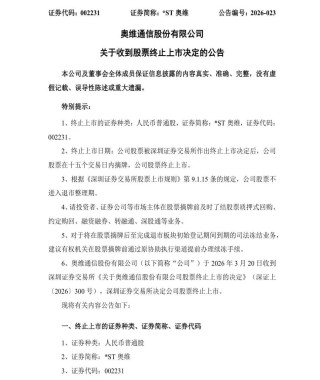 立案调查！又一A股公司将退市，停牌前股价仅剩0.6元