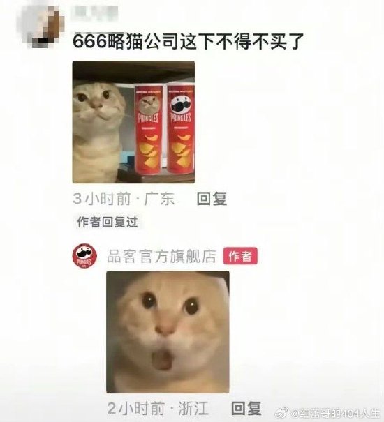 品客薯片视频被指玩虐猫梗,公司回应:不知这个梗,视频已删 第3张 品客薯片视频被指玩虐猫梗,公司回应:不知这个梗,视频已删 第3张