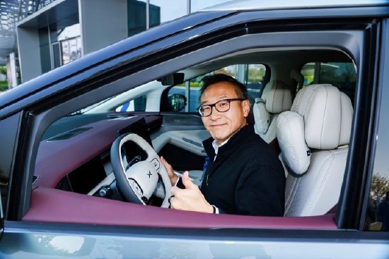小鹏汽车：阿里董事会主席蔡崇信试乘小鹏X9超级增程并点赞  第2张